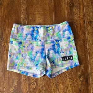 Fleo spandex shorts. Size small